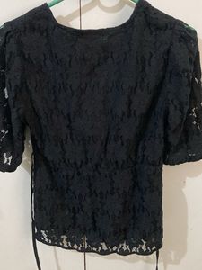 Black Lace Top