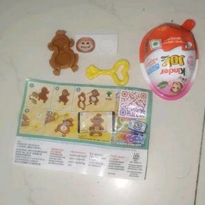 Kinder Joy Monkey Toy
