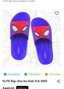 Kids Spiderman Flip-Flops by Flite