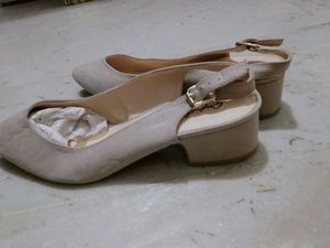 Slingback Block Heels