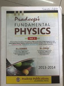 Pradeep's Fundamental Physics Vol. 1