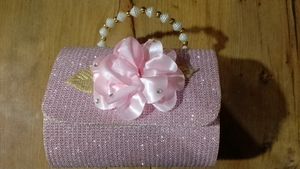 Faith Enterprises Casual Pink Clutch