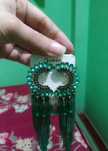 Stunning Emerald statement Earrings (4 Combo)