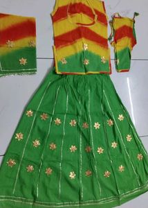 Vibrant Lehenga Choli rajputi suit