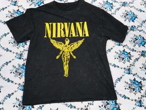 Nirvana Graphic Print T-Shirt