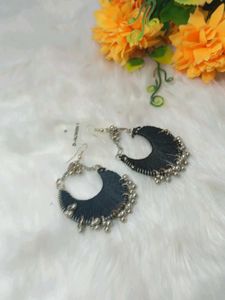 multi designer antic  lock silk handmade earrings