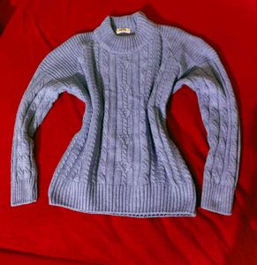Light Blue Knit Sweater