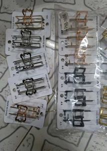 Metal Hair 6 Claw Clips,3 tringle shape and