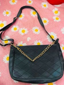 Chic Quilted Chain Crossbody Bag