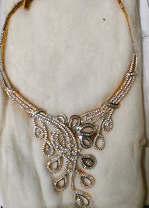 American AD Dimond Jewellery Design Necklace