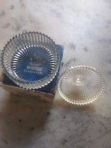 Elegant Crystal Candy Jar with Lid