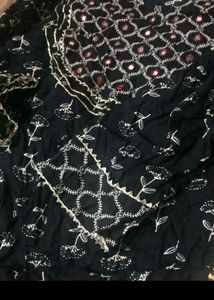 long ethnic anarkali gown