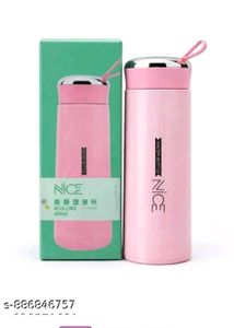Cute Pink Water Bottle