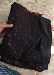 Elegant Saree with Embellished Blouse