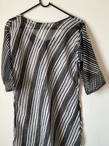 Chic Striped Tunic Top