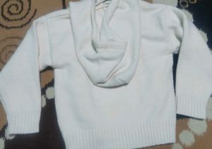 Cream Teddy Bear Hoodie