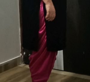 Full 2 Patyala Salwar In Blue Colour And Pink