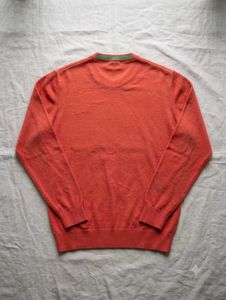 Men's V-Neck Coral Sweater