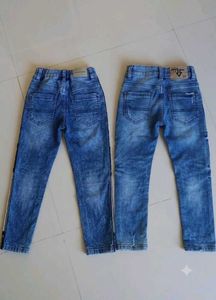 Stylish Distressed Jeans for Kids