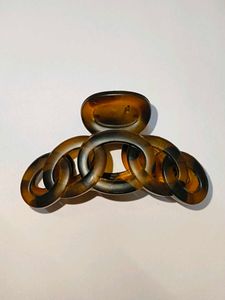 Tortoise Shell Hair Claw Clip