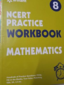 Combo of 2 NCERT  Practice Workbook Maths Cl