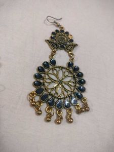 Exquisite Black Stone Dangle Earrings