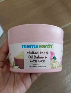 Mamaearth Multani Mitti Oil Balance Face Pack