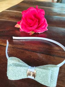 Sparkly Bow Headband