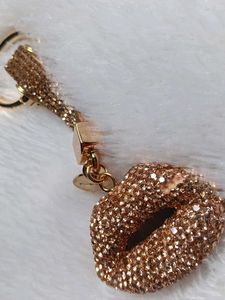 Mac Sparkly Lip Keychain Charm ( check description