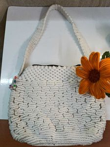 Chic Crochet Hobo Bag