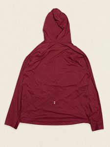 Fila Maroon Anorak Track Performance Jacket