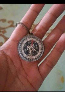 Vintage Keychain Compass