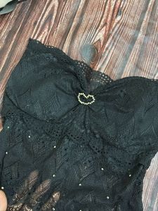 y2k tube mesh top