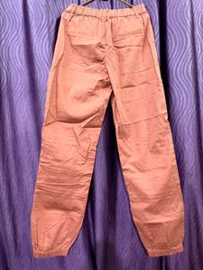 Trendy Rust woven Cargo Pants