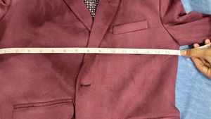Burgundy Velvet Blazer - Stylish &amp; Unique