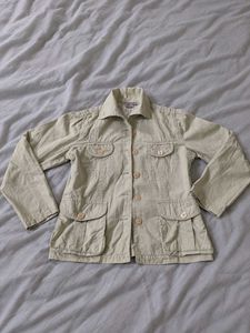 SRC Casual Wear Women's Khaki Utility Jacket