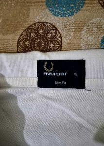 Og Fred Perry White Polo T-Shirt