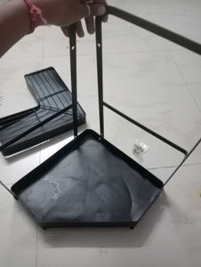 L shape Corner Storage Cart