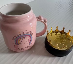 Cute Unicorn Crown Mug