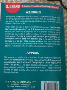 Reasoning Book By RS AGGRAWAL