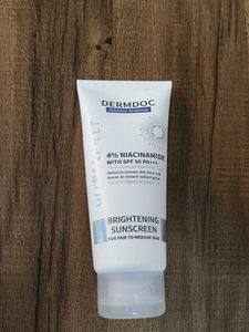 DERMDOC 4%niacinamide ultra violet Brightening Sun