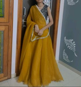 Yellow Lehenga Choli Set