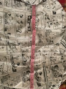 Cute Cartoon Print Shirt