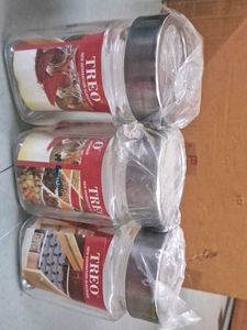 TREO Glass Containers Set