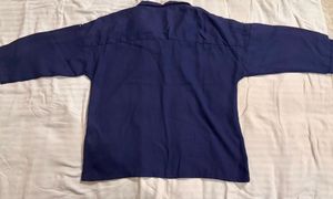 Women’s Navy Blue Embellished Shoulder Top