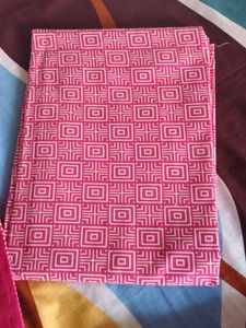 Beautiful Pink Kurta Set Fabric