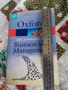 Oxford Dictionary Of Business And Management