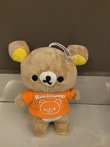 Rilakkuma Plush Toy with Orange Shirt