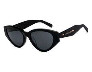 John Jacobs Black Cat-Eye Sunglasses