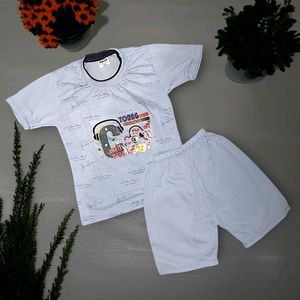 Boys' Graphic Tee & Shorts Set